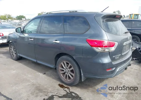 2014 Nissan Pathfinder S from USA, damaged, VIN 5N1AR2MM9EC714892